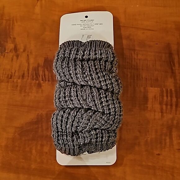 Rue 21 Leg Warmers: Over the Knee New In Package  Grey - Picture 3 of 4